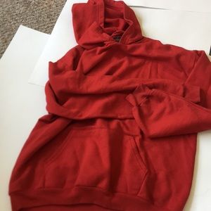 Red sweatshirt